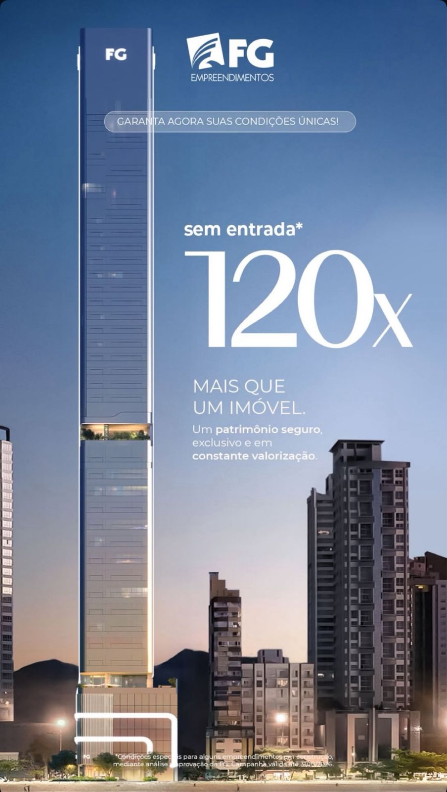 Blue View Tower em Balneário Camboriú