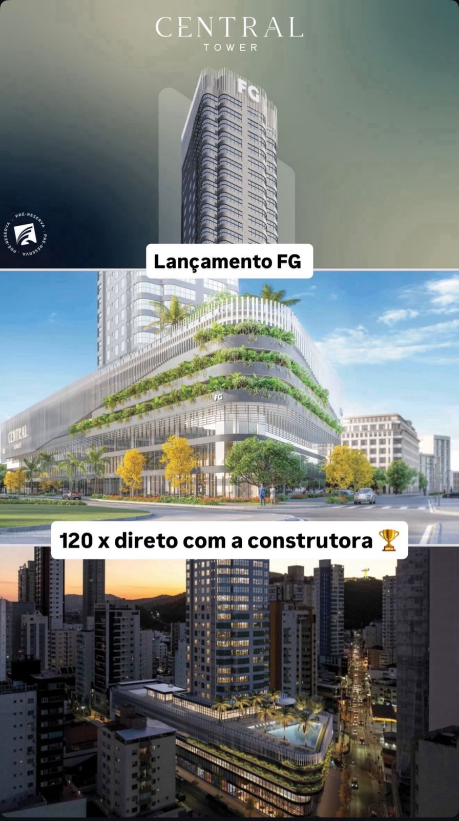 Central Tower em Balneário Camboriú
